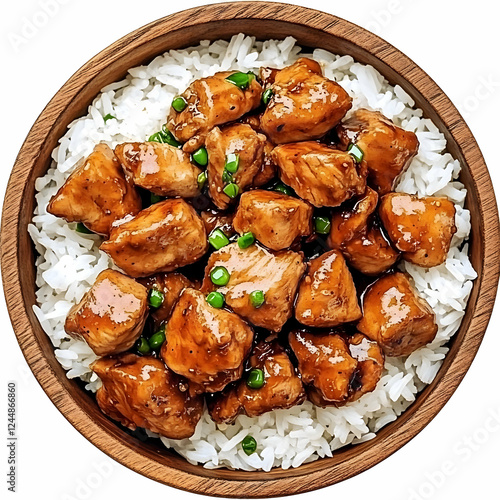 Teriyaki Chicken with Rice ...