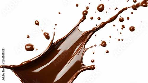 Liquid Chocolate Splash Spl...