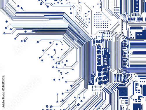 Intricate Circuit Board Pat...