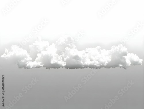 Realistic White Clouds Floa...