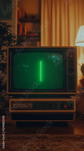 Retro Computer Displays a G...