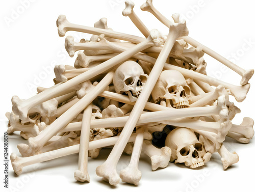 Pile of Bones and Skulls Fo...