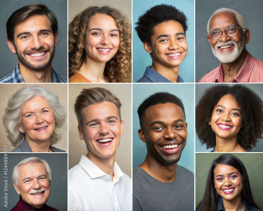 People of diverse ages and races. People of diverse ages and races.