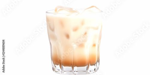 Iced Coffee Drink with Milk...