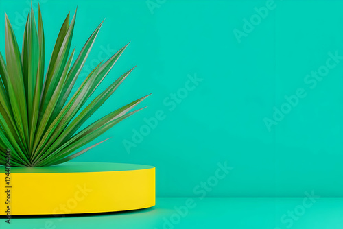 3D Tropical Plant Rests on ...