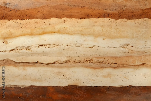 Textured Wall with Horizont...
