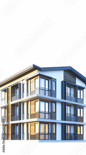 Modern Apartment Building E...