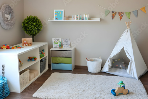 Cozy Playroom Decor Display...