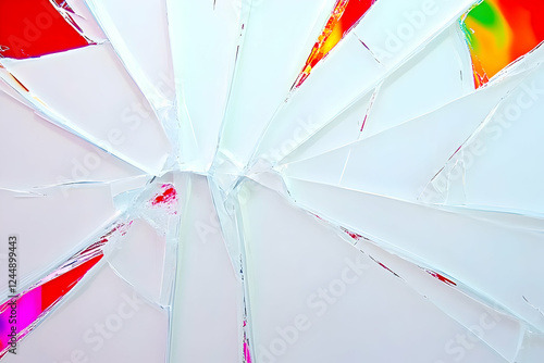 Shattered Glass Shows Color...