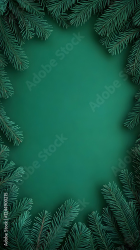 Christmas Fir Tree Branches...