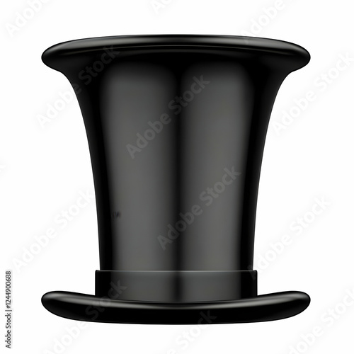 A Tall Black Top Hat Stands...