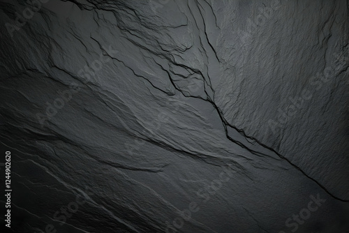 Dark Slate Rock Background ...