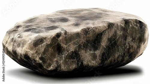 A Large, Textured Rock Rest...