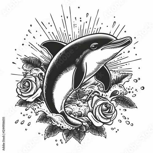 Dolphin Leaps Gracefully fr...