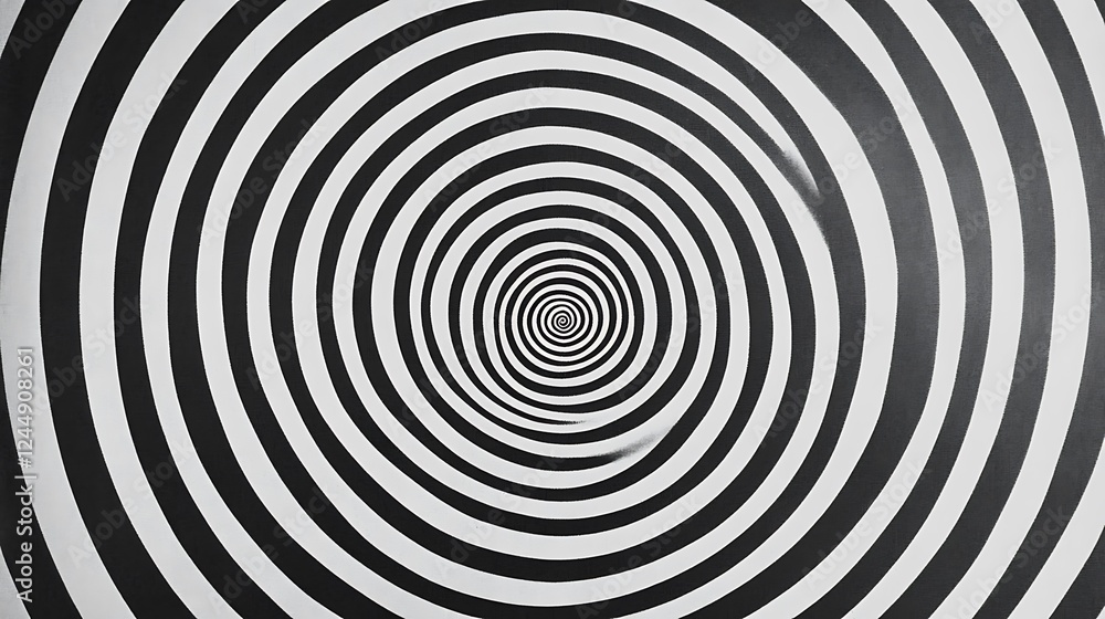 Hypnotic spiral background design Hypnotic spiral background design