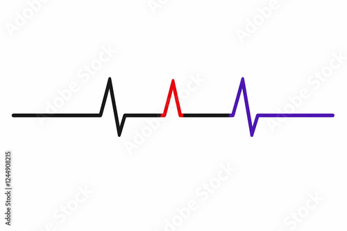 Heartbeat Line Shows Vital ...