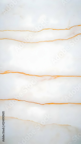 White Marble with Golden Ve...