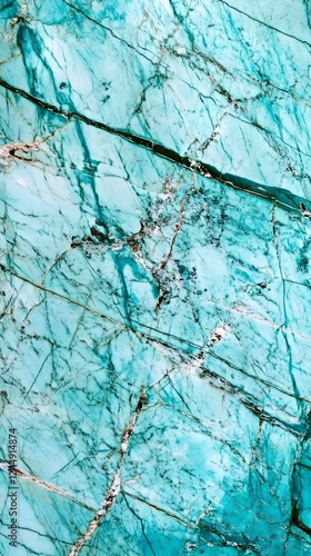 Turquoise Marble Texture Sh...