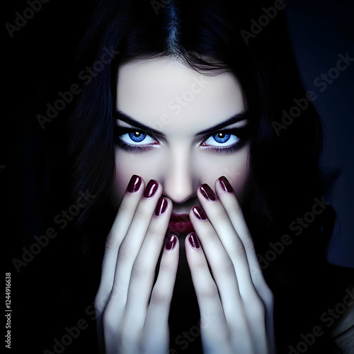Mysterious Woman Hides Her ...