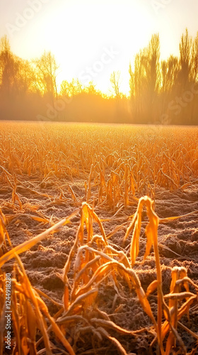 Golden Hour Sunlight Illumi...