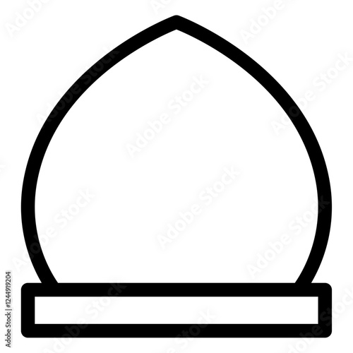 mosque dome icon