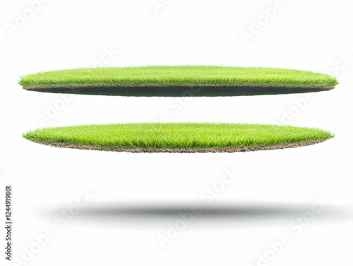 Two Floating Islands of Gre...