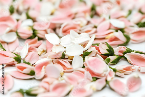 Delicate Pink and White Flo...