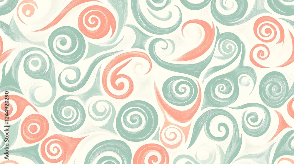 Pastel swirls pattern, design texture Pastel swirls pattern, design texture