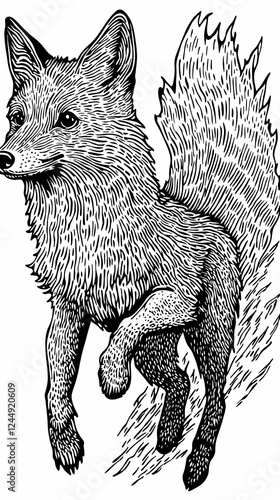 Intricate Illustration of a...