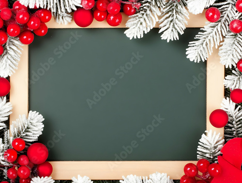 Christmas Blackboard Frame ...