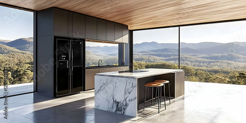 Modern Kitchen Interior Des...
