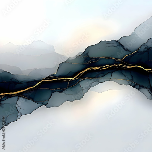 Abstract Alcohol Ink Painti...