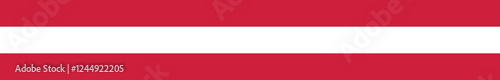 Austria flag long banner digital vector illustration