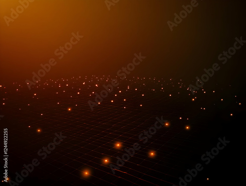 Abstract Background with Gl...