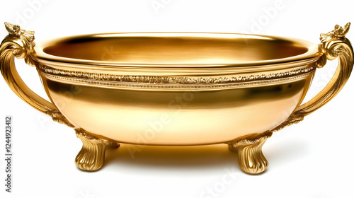 Golden Ornate Bowl Stands E...