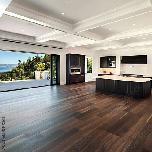 Modern Kitchen Opens to Bal...
