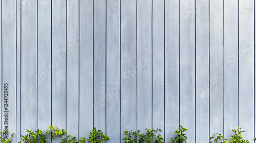 Vertical Gray Painted Wood ...