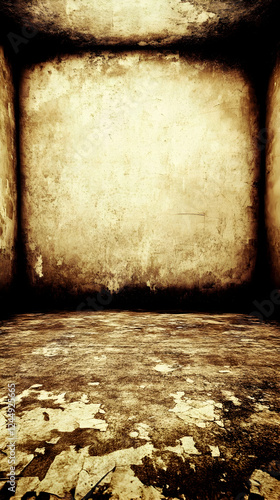 Grungy Room Shows Decaying ...