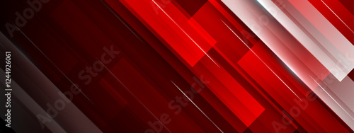red gradient geometric background  with modern stylish design, ideal for presentations, graphic design projects, or website banners
