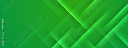 Green gradient geometric background featuring abstract design, ideal for digital wallpaper, website backdrop, or business stationary