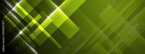 green gradient geometric background suitable for presentations, digital designs, or website backdrops