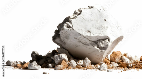 Large White Rock Crumbles o...