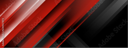 red and black gradient geometric background with dynamic design style, ideal for modern presentations, digital artwork, and web design layouts, showcasing sleek lines and dynamic contrast.