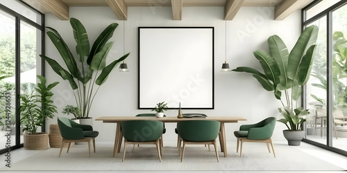 Modern dining room showcase...