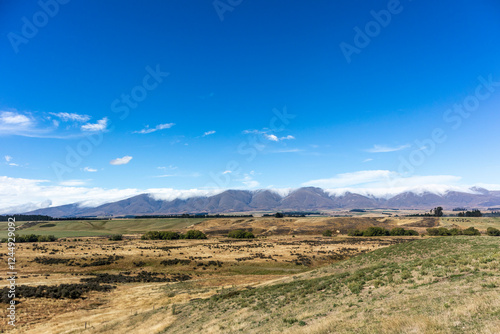 The hills near Ranfurly, Central Otago, New Zealand