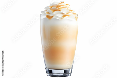 Caramel Latte with Whipped ...