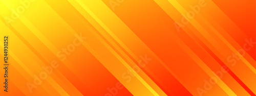 Gradient geometric background with vibrant orange and yellow hues, ideal for web design, digital presentations, and advertising materials.
