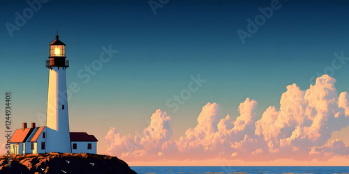 Lighthouse shines brightly ...