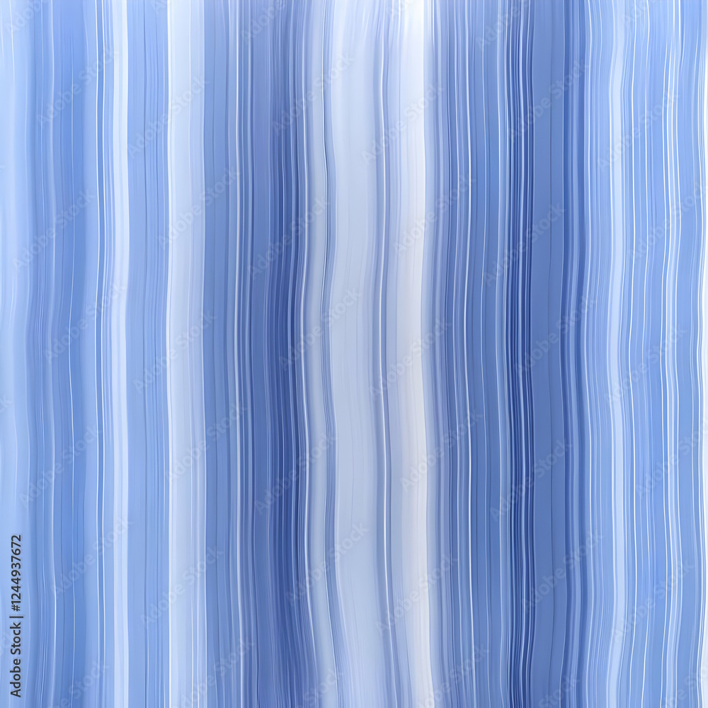 Obraz premium Abstract Blue Wavy Lines Background Creates a Smooth and Elegant Design Element.