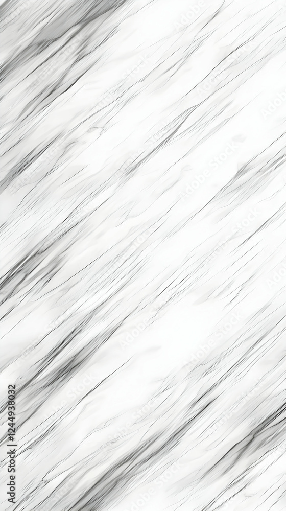 Obraz premium White Marble Background Texture with Diagonal Gray Veins Creates a Luxurious and Elegant Design